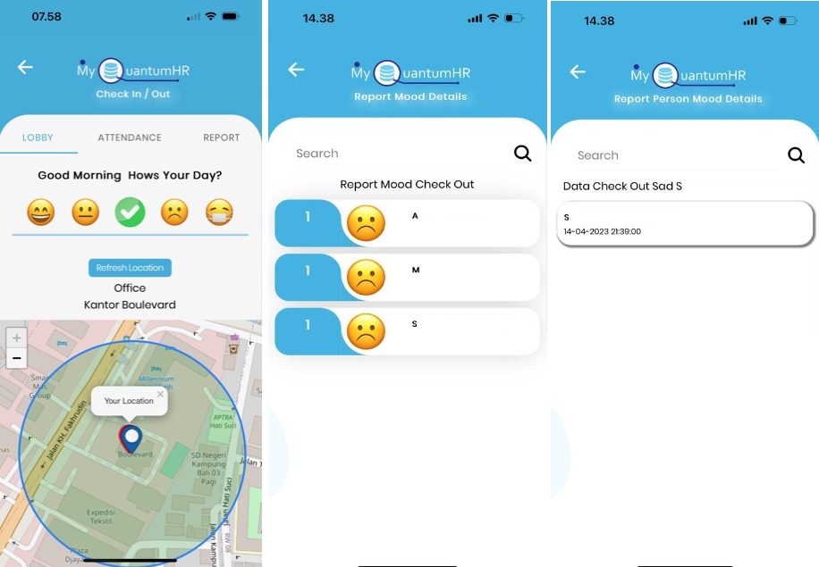 Emoji helps the interaction among employees, superiors and HR